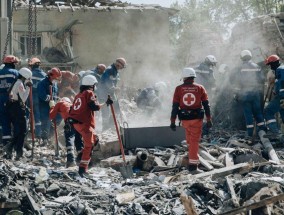 乌克兰基辅遭大规模袭击已致12人死亡