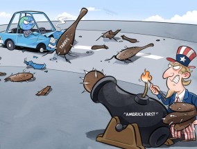 【世界说】外媒：美国关税举措恐引发连锁反应全球贸易与美国企业家庭共承压